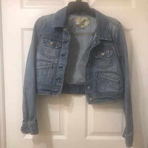 Old Navy Vintage Crop Jean Jacket